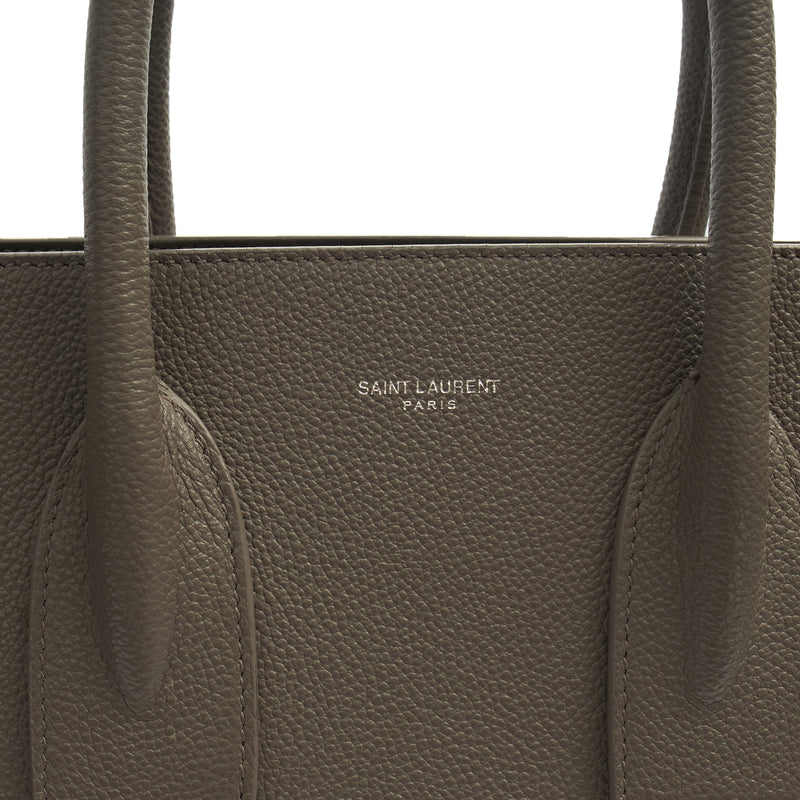 Picture of Saint Laurent Tote Sac de Jour in Grey, Calfskin Leather