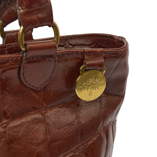 Picture of Mulberry Tote Vintage Tote  in Brown, Exotic Effect Leather