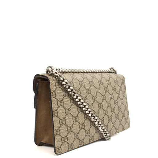 Picture of Gucci Cross Body Dionysus - Small in GG Supreme, Exotic Effect Leather