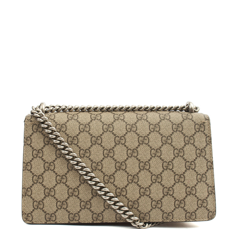 Picture of Gucci Cross Body Dionysus - Small in GG Supreme, Exotic Effect Leather