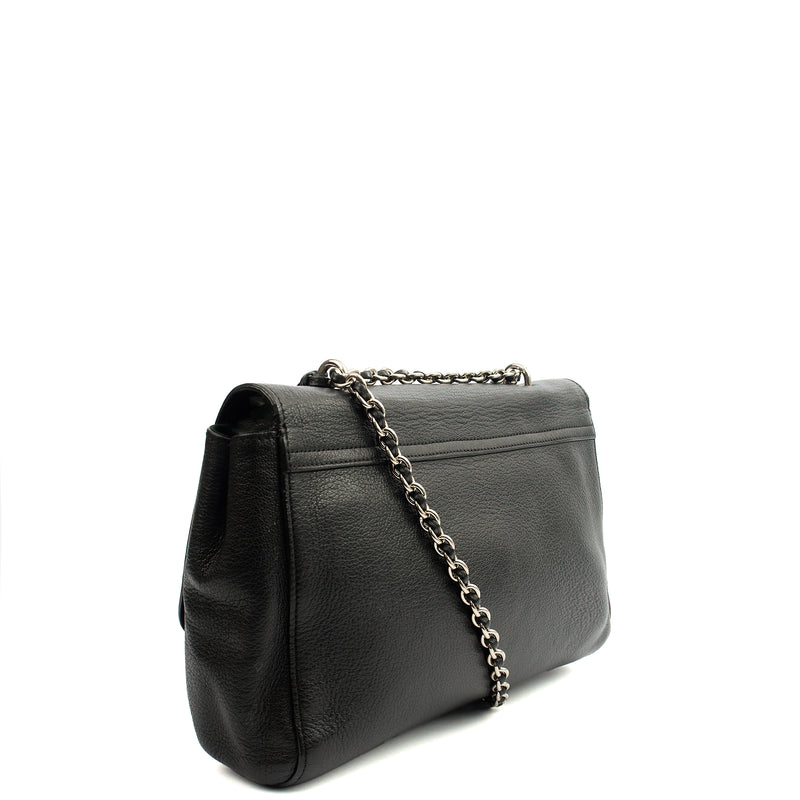 Picture of Mulberry Cross Body Lily - Large in Black, Leather