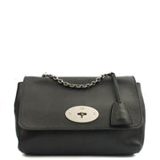 Picture of Mulberry Cross Body Lily - Large in Black, Leather