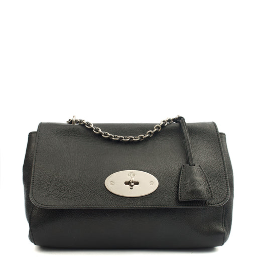Picture of Mulberry Cross Body Lily - Large in Black, Leather