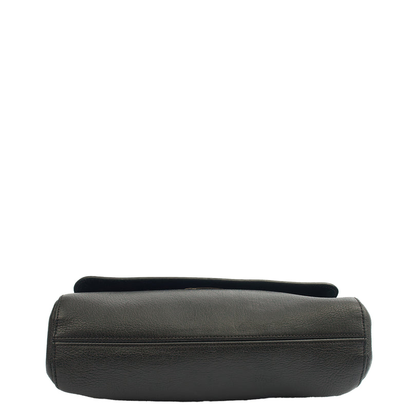 Picture of Mulberry Cross Body Lily - Large in Black, Leather