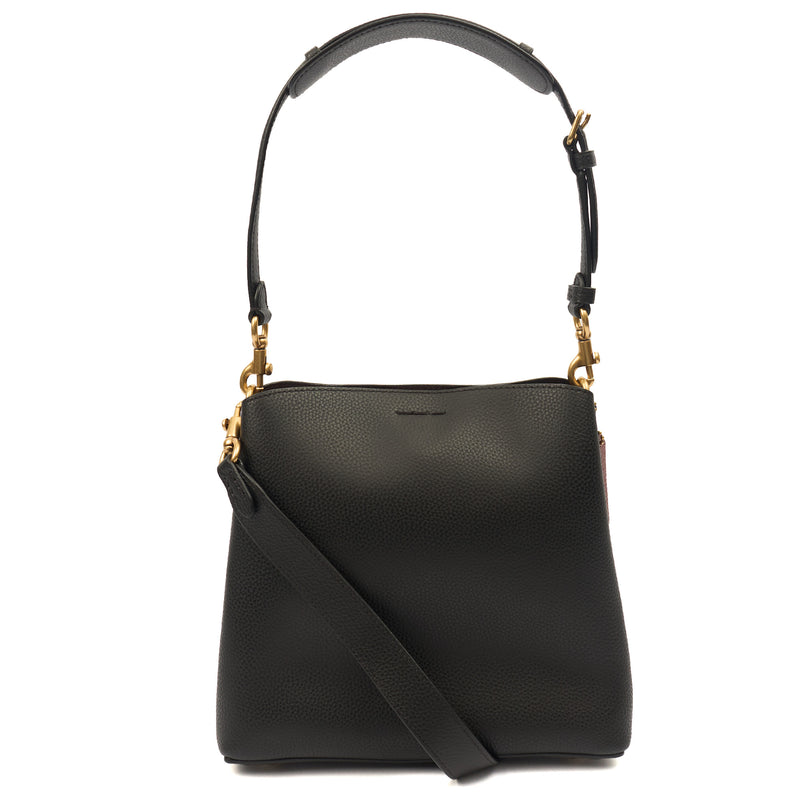 Picture of Coach Bucket Bag Willow Tote in Black, Leather