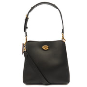 Picture of Coach Bucket Bag Willow Tote in Black, Leather