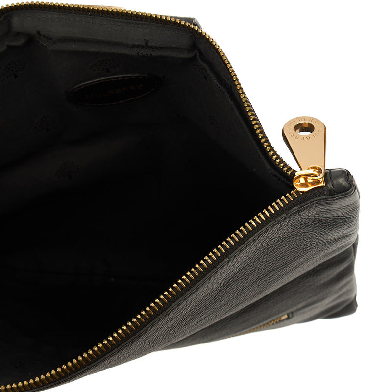 Mulberry Clutch Clutch in Black, Leather