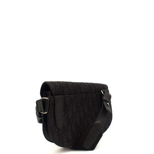 Picture of Christian Dior Cross Body Homme - Saddle Bag in Black, Fabric