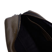 Picture of Mulberry Cross Body Urban Zipped Reporter in Khaki Meadow, Calfskin Leather