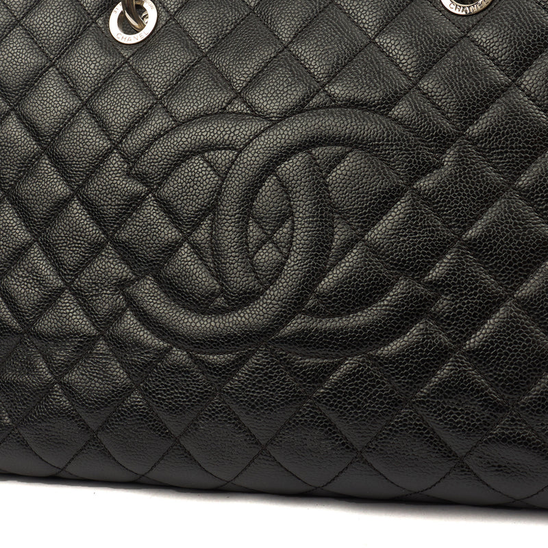 Picture of Chanel Tote Grand Shopping Tote in Black, Caviar Leather
