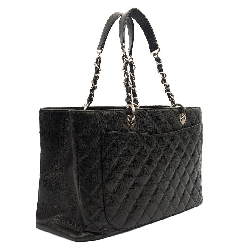 Picture of Chanel Tote Grand Shopping Tote in Black, Caviar Leather