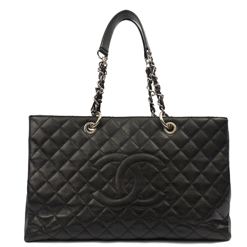 Picture of Chanel Tote Grand Shopping Tote in Black, Caviar Leather