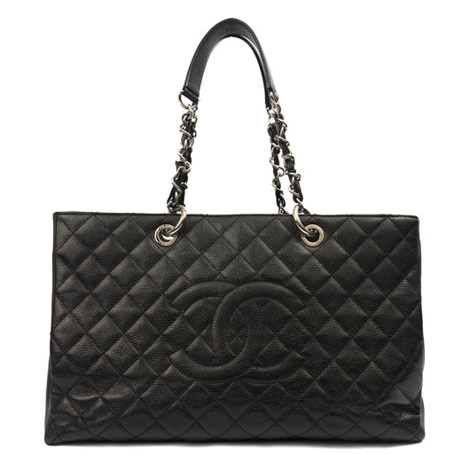 Picture of Chanel Tote Grand Shopping Tote in Black, Caviar Leather