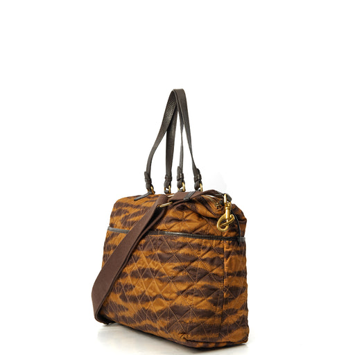 Picture of Mulberry Tote Mitzy Tote in Brown, Fabric