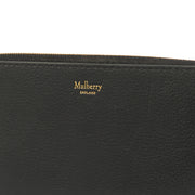 Picture of Mulberry Wallet Zip Around Wallet - Medium in Black, Calfskin Leather
