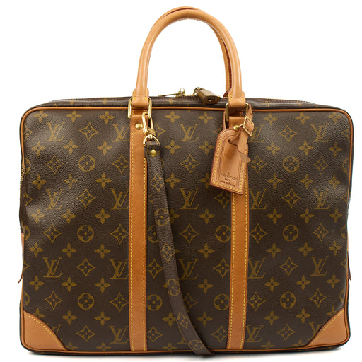 Picture of Louis Vuitton Tote Porte-Documents Voyage MM in Monogram, Canvas