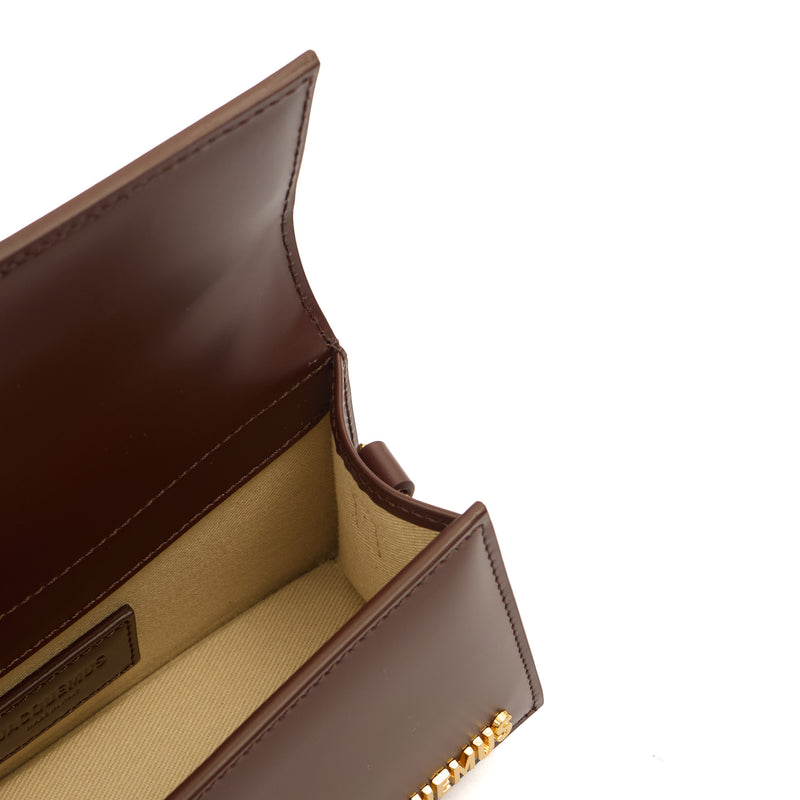 Picture of Jacquemus Mini Bag Le Bambino in Brown, Leather