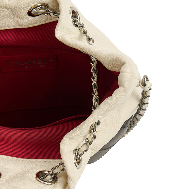 Picture of Chanel Bucket Bag Gabrielle Bucket Bag in White, Calfskin Leather