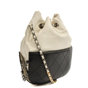 Picture of Chanel Bucket Bag Gabrielle Bucket Bag in White, Calfskin Leather