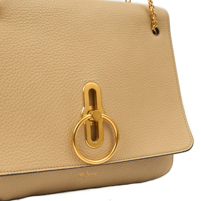 Picture of Mulberry Shoulder Bag Marloes Satchel in Brown, Calfskin Leather