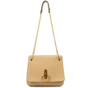 Picture of Mulberry Shoulder Bag Marloes Satchel in Brown, Calfskin Leather