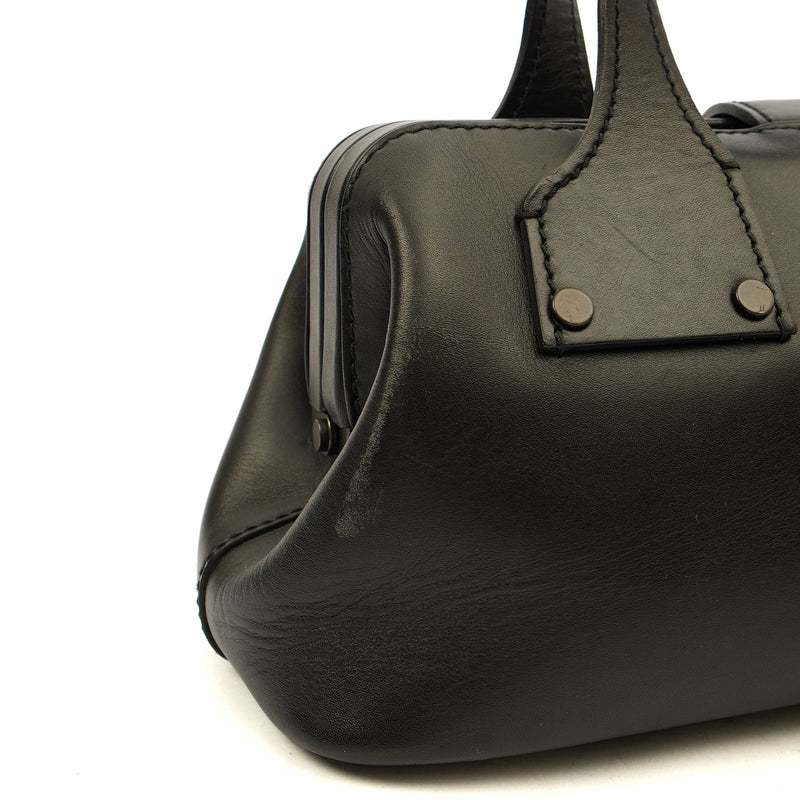 Picture of Gucci Top Handle Vintage Shoulder Bag in Black, Leather