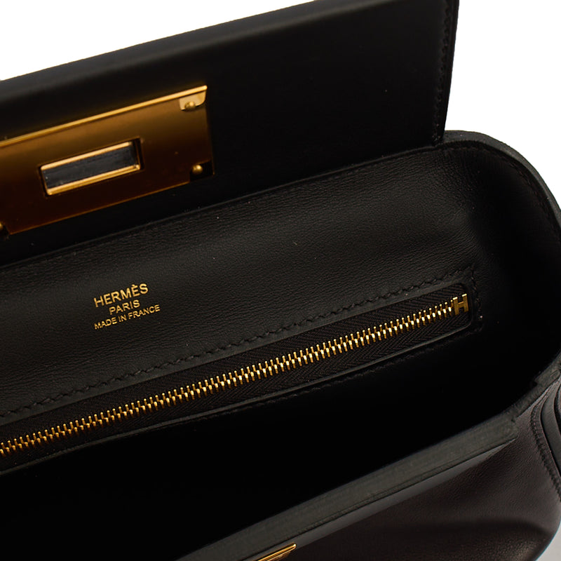 Picture of Hermes Cross Body 24 / 24 - 21 in Black, Swift Leather