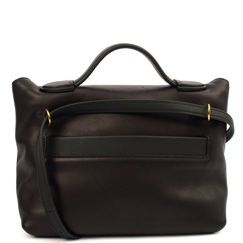 Picture of Hermes Cross Body 24 / 24 - 21 in Black, Swift Leather