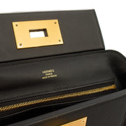 Picture of Hermes Cross Body 24 / 24 - 21 in Black, Swift Leather
