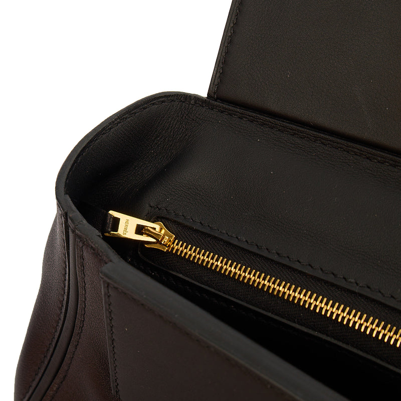 Picture of Hermes Cross Body 24 / 24 - 21 in Black, Swift Leather