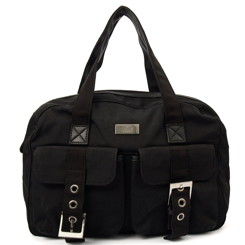 Picture of Gucci Tote Canvas Tote in Black, Fabric