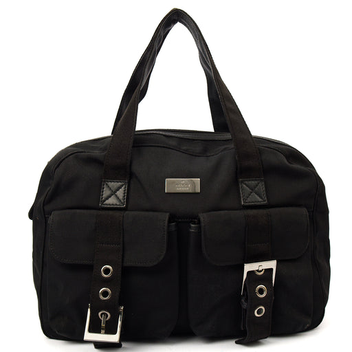 Picture of Gucci Tote Canvas Tote in Black, Fabric