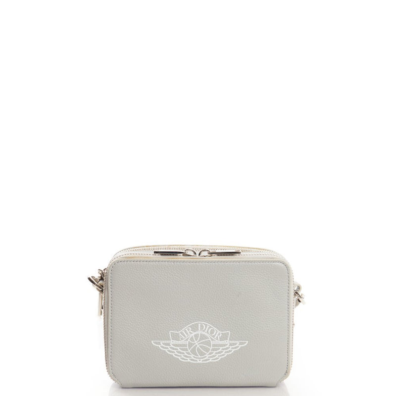 Picture of Christian Dior Cross Body Dior X Jordan Wings Messenger Bag in White, Calfskin