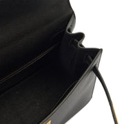 Picture of Hermes Top Handle Kelly 28 in Black, Epsom Leather