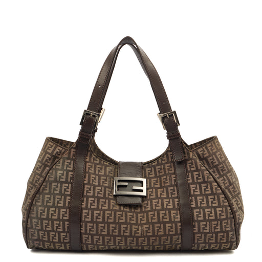 Picture of Fendi Tote Zucca Tote in Brown, Fabric