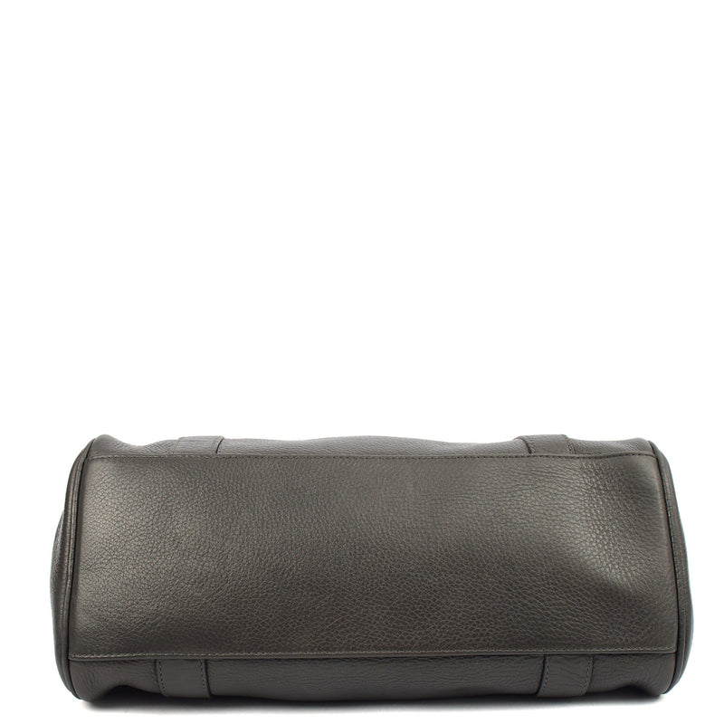 Picture of Mulberry Shoulder Bag Bayswater East West in Ebony, Leather