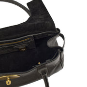 Picture of Mulberry Shoulder Bag Bayswater East West in Ebony, Leather