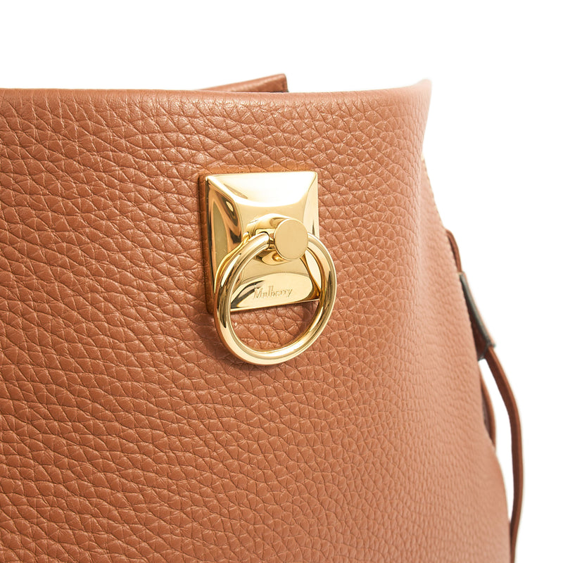 Picture of Mulberry Tote Iris Hobo in Oak, Calfskin Leather