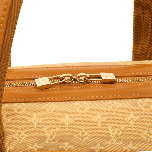 Picture of Louis Vuitton Top Handle Josephine PM in Mini Lin Beige, Leather