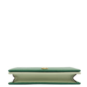 Picture of Gucci Cross Body Wallet On Chain  in Green, Leather