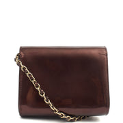 Picture of Mulberry Cross Body Lily - Mini  in Purple, Patent Leather