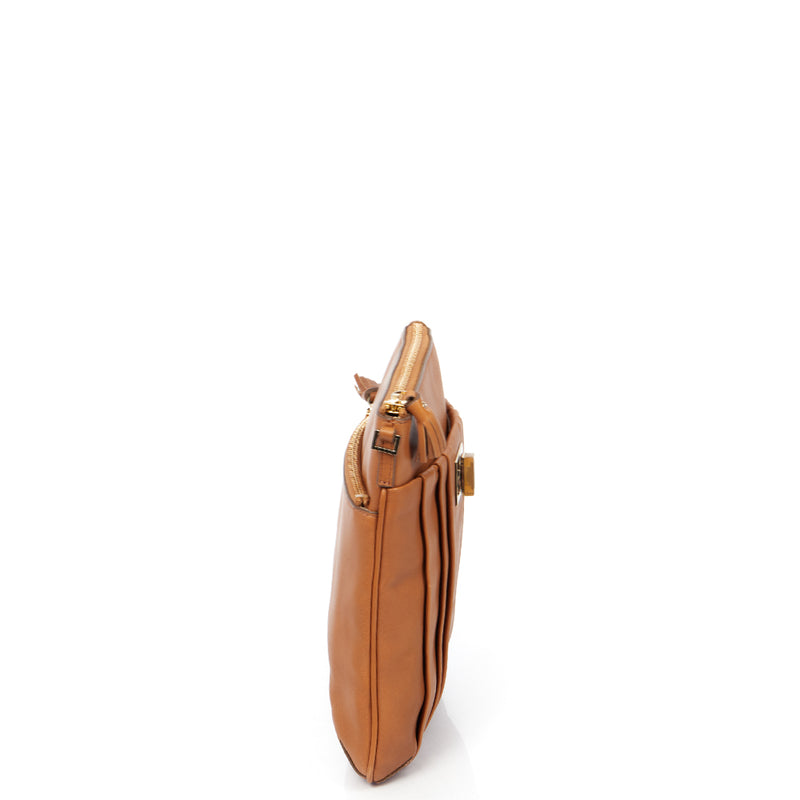 Picture of Anya Hindmarch Crossbody in Brown, Leather