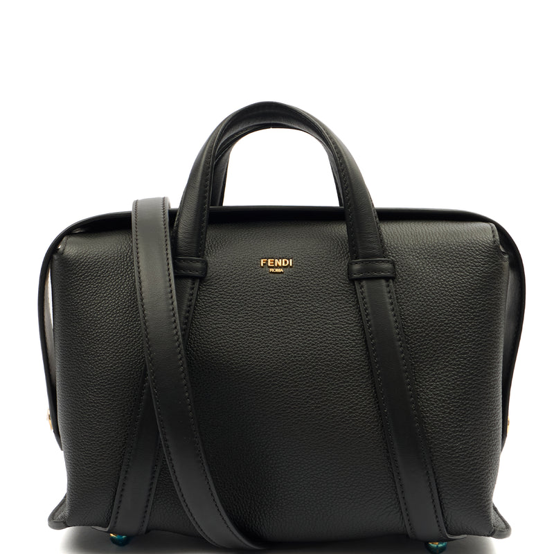 Picture of Fendi Tote By The Way - Medium in Black, Leather