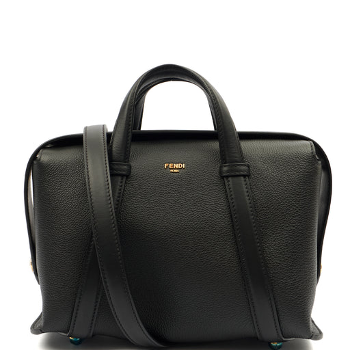 Picture of Fendi Tote By The Way - Medium in Black, Leather