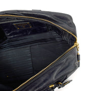 Picture of Prada Tote Shoulder Bag in Blue, Calfskin
