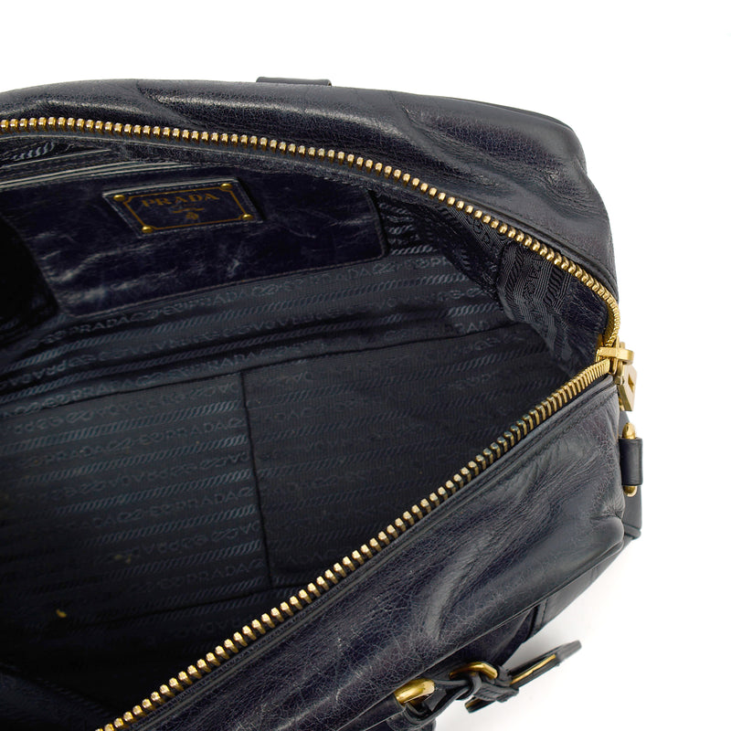 Picture of Prada Tote Shoulder Bag in Blue, Calfskin