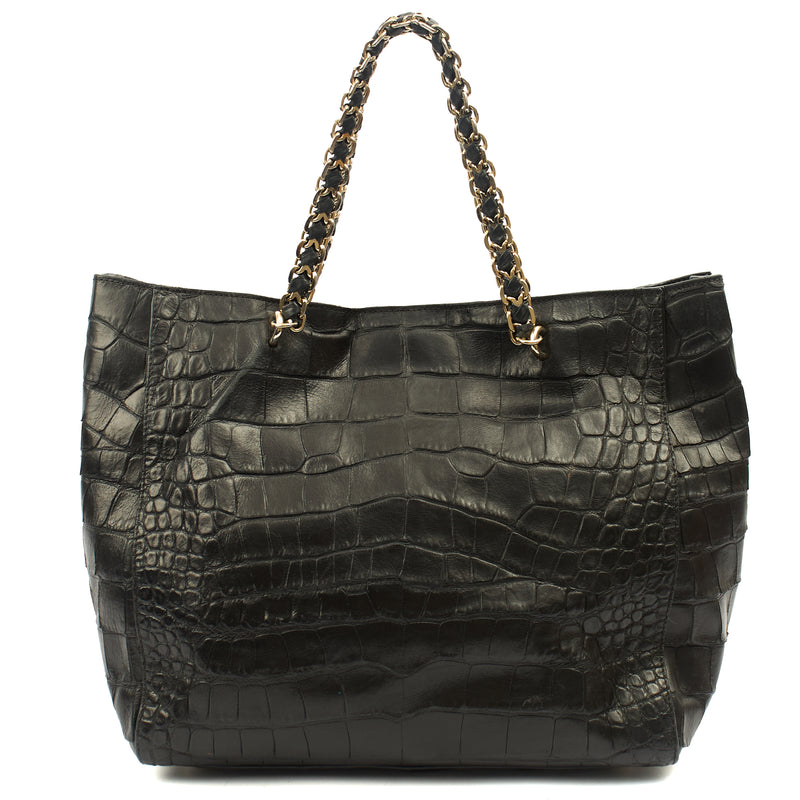 Picture of Mulberry Shoulder Bag Cecily Tote in Black, Leather
