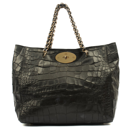 Picture of Mulberry Shoulder Bag Cecily Tote in Black, Leather