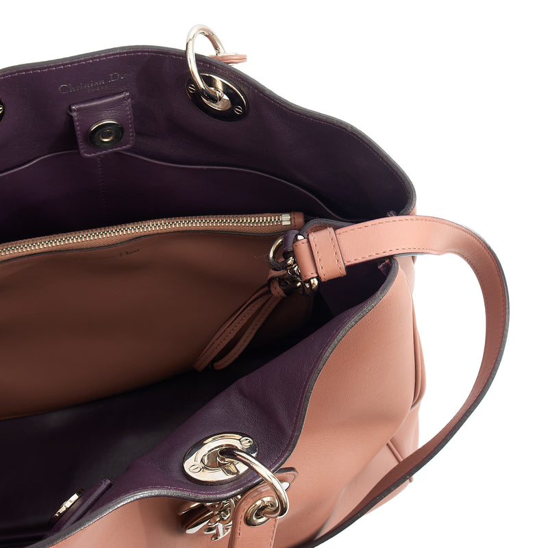 Picture of Christian Dior Tote Diorissimo - Medium in Pink, Leather