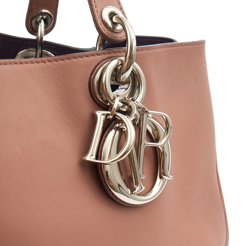 Picture of Christian Dior Tote Diorissimo - Medium in Pink, Leather